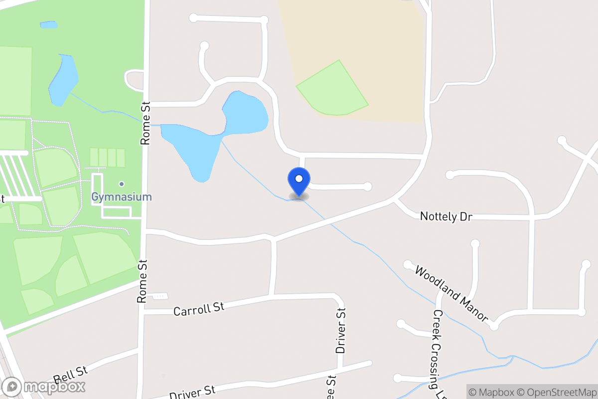 Map of 413 River Bluff Dr