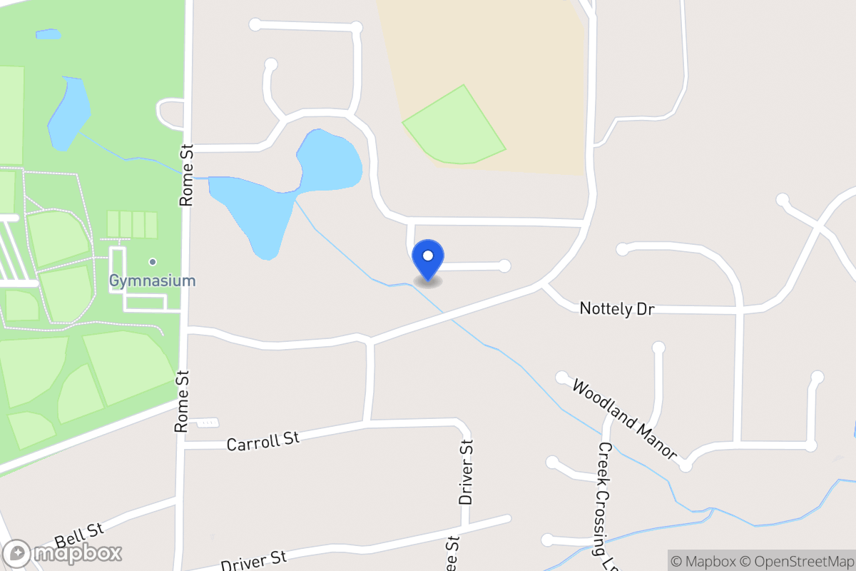 Map of 417 River Bluff Dr