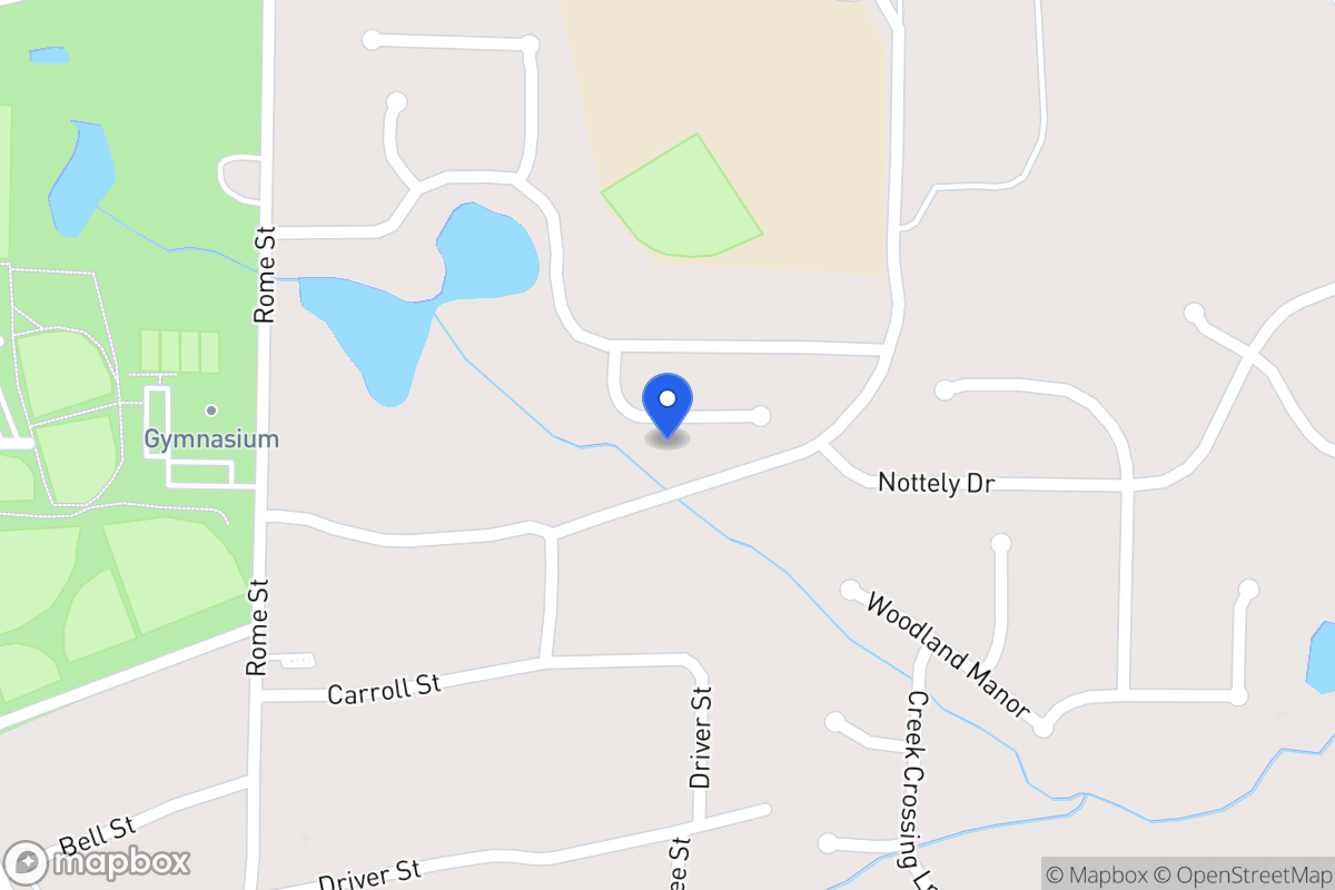 Map of 421 River Bluff Dr