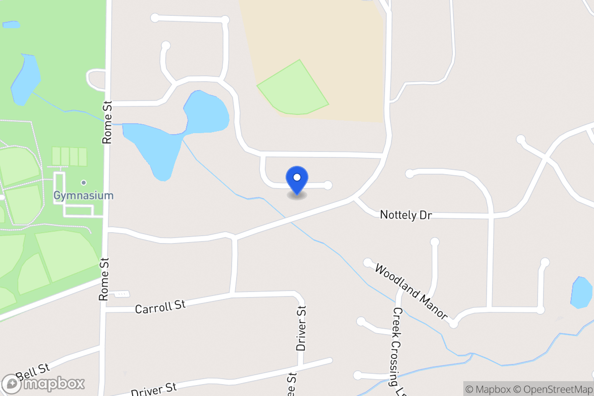 Map of 425 River Bluff Dr