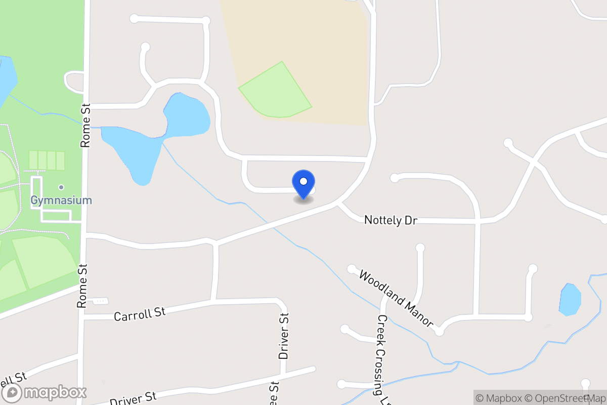 Map of 433 River Bluff Dr