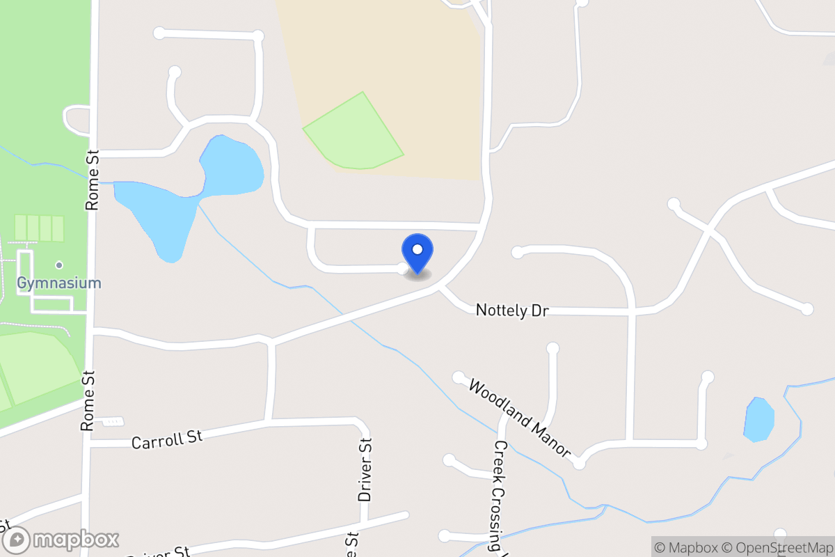 Map of 437 River Bluff Dr