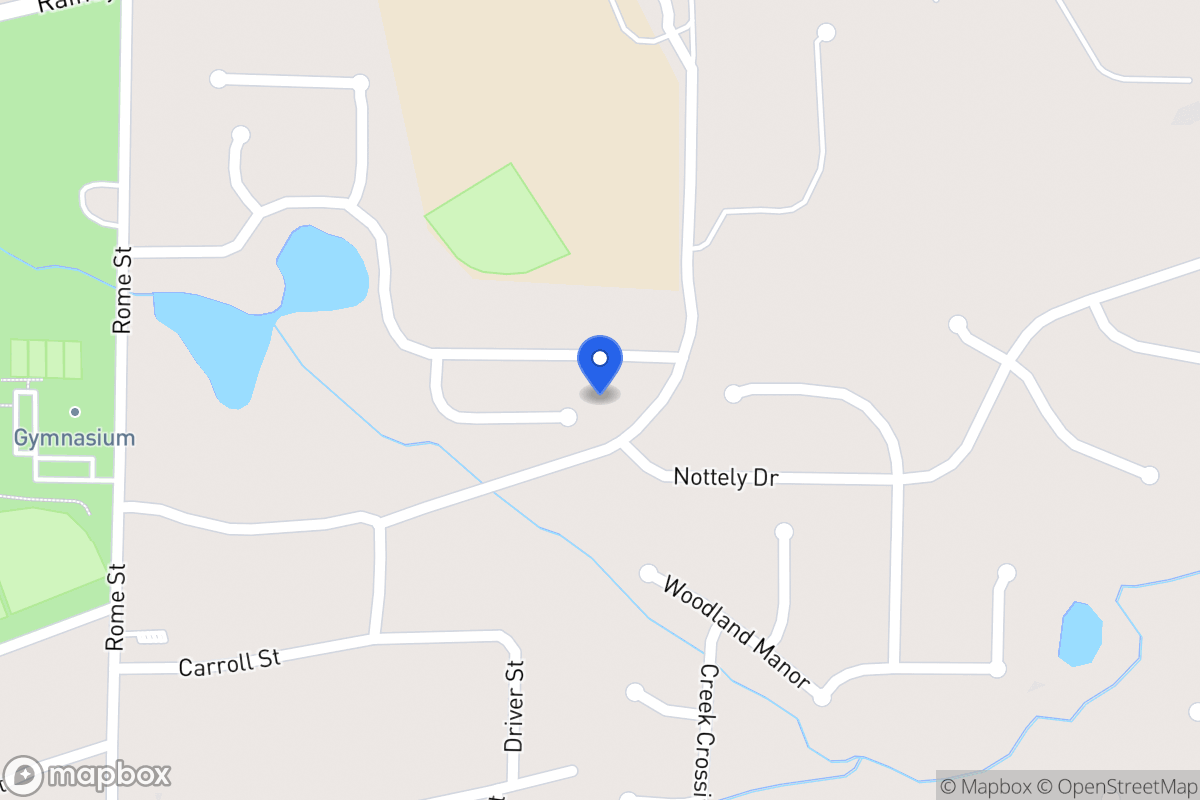 Map of 442 River Bluff Dr