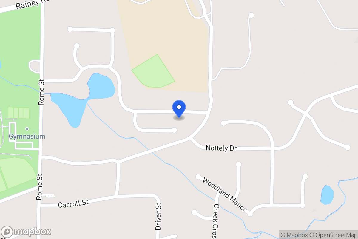 Map of 438 River Bluff Dr