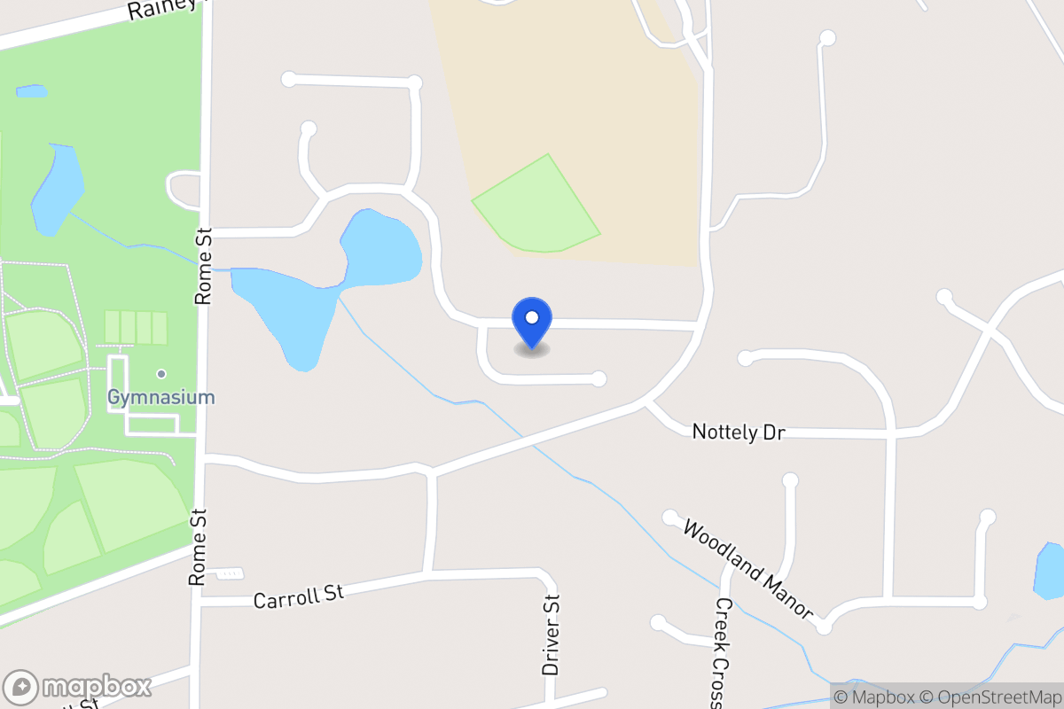 Map of 422 River Bluff Dr