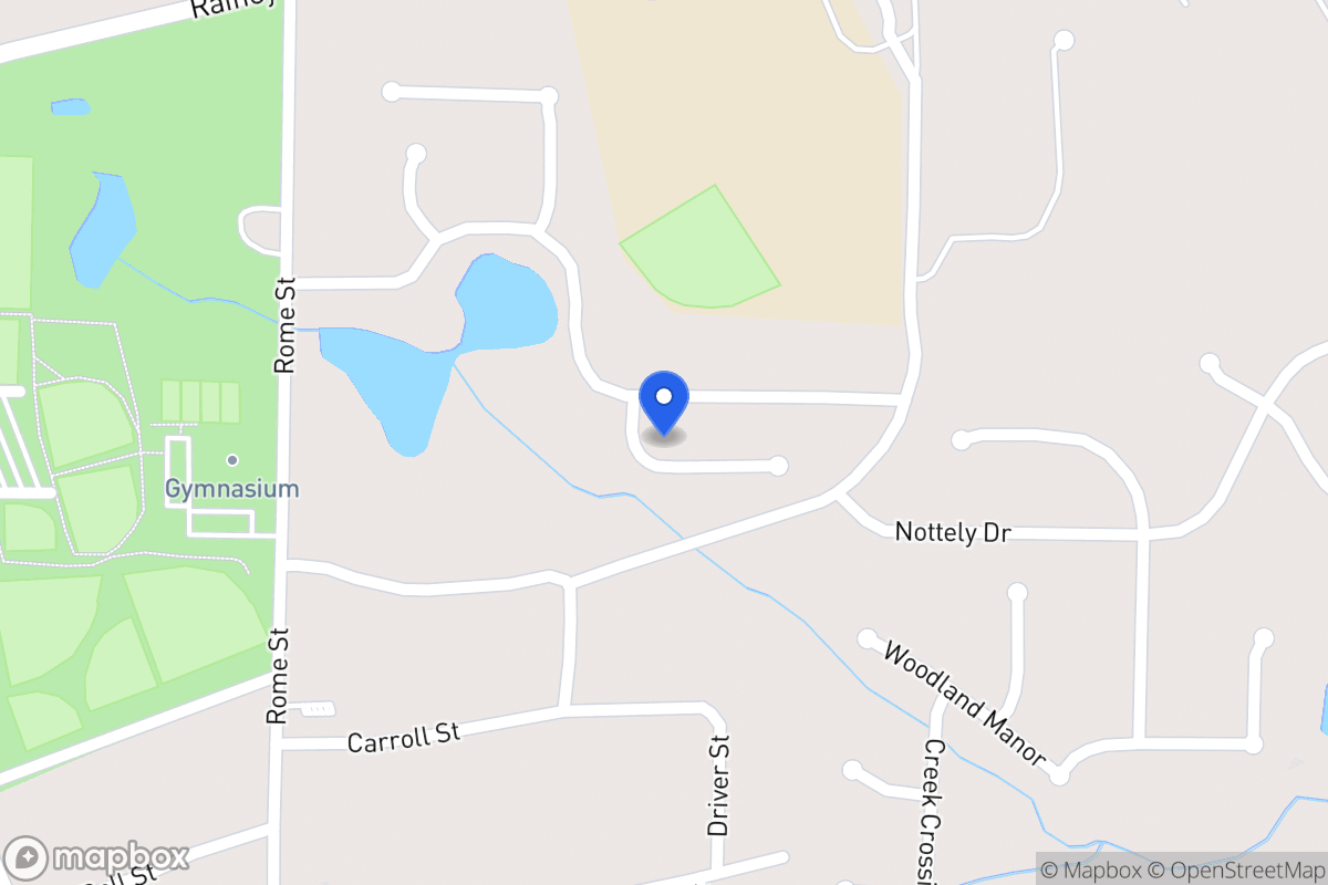 Map of 408 River Bluff Dr