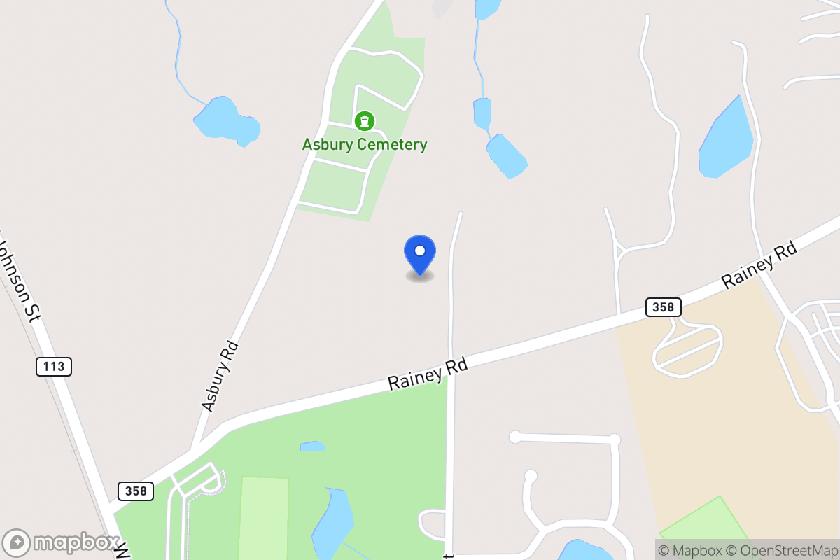 Map of 166 Rainey Rd
