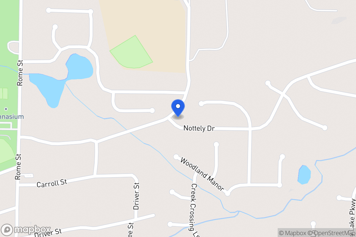 Map of 400 Nottely Dr