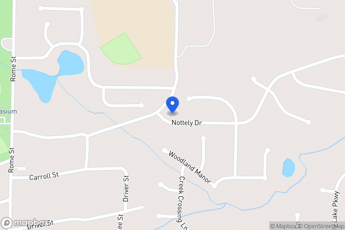 Map of 402 Nottely Dr