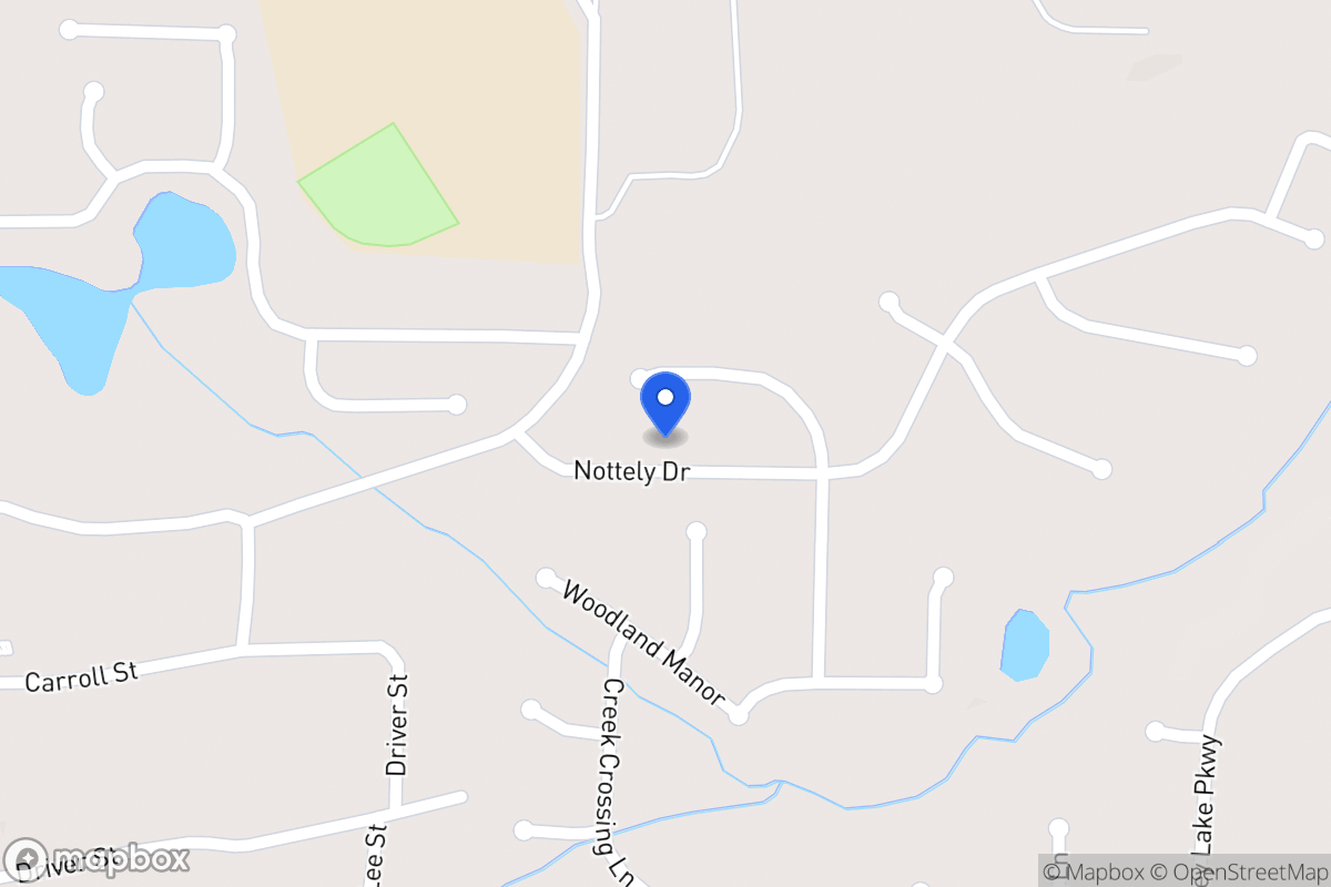 Map of 410 Nottely Dr