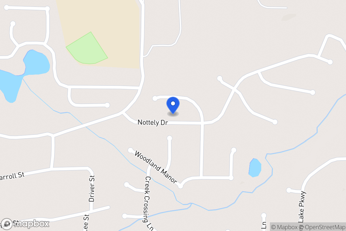 Map of 414 Nottely Dr