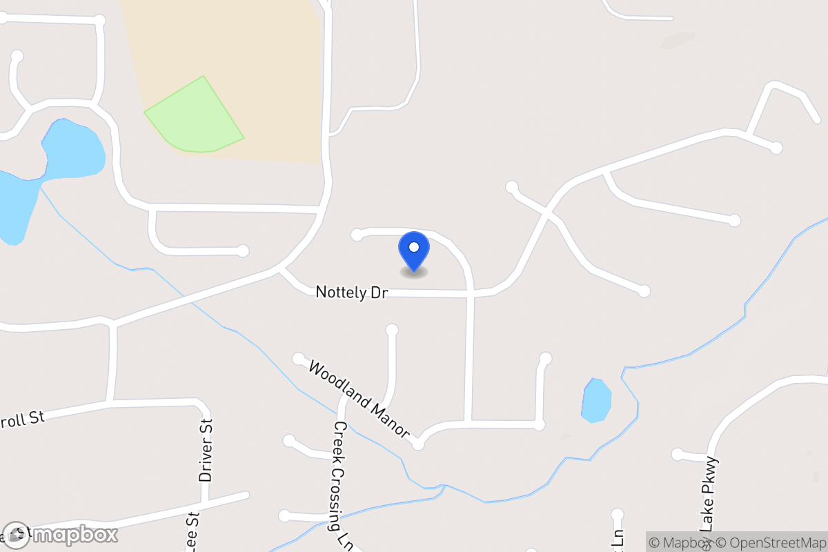Map of 416 Nottely Dr