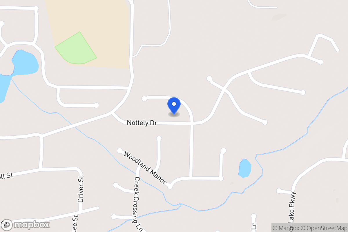 Map of 418 Nottely Dr