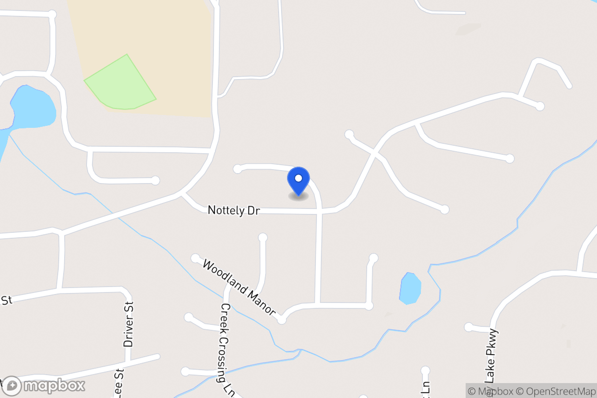 Map of 420 Nottely Dr