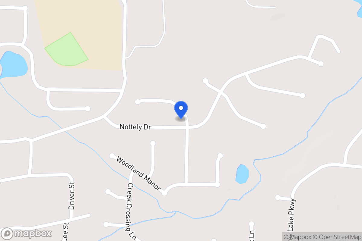 Map of 422 Nottely Dr