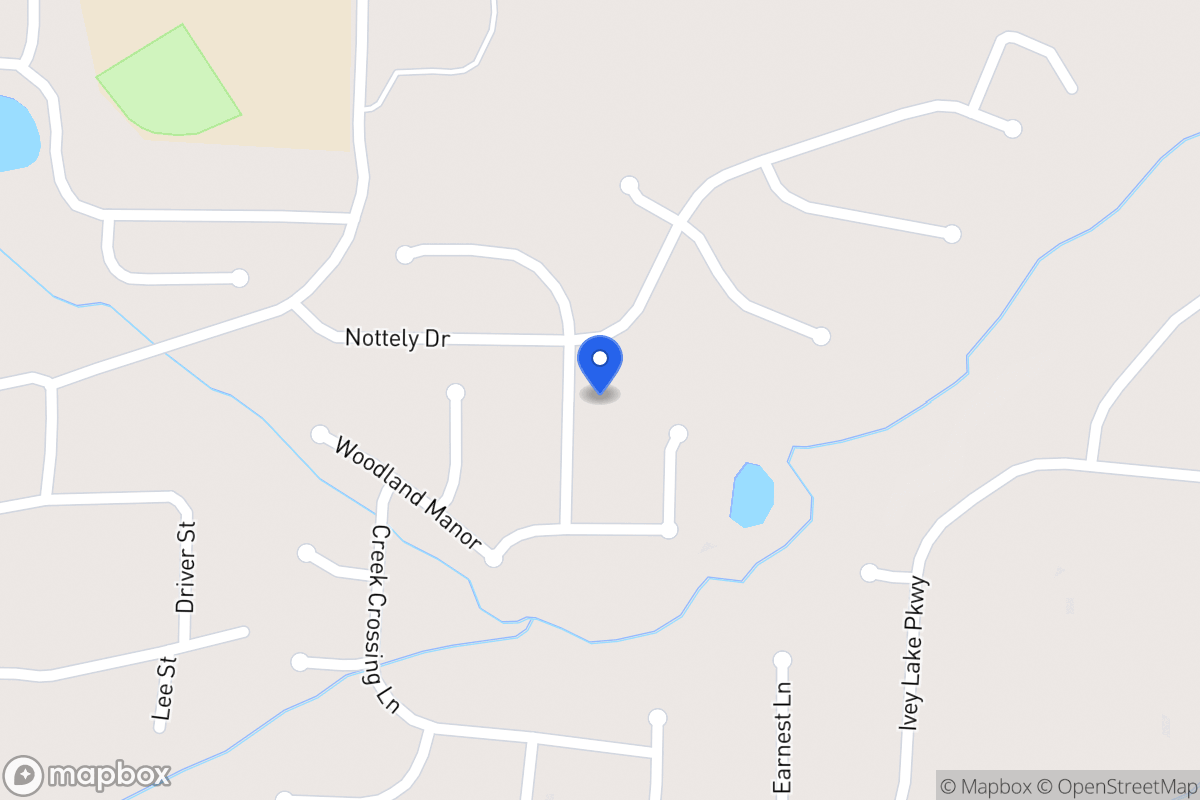 Map of 524 Lanier Way