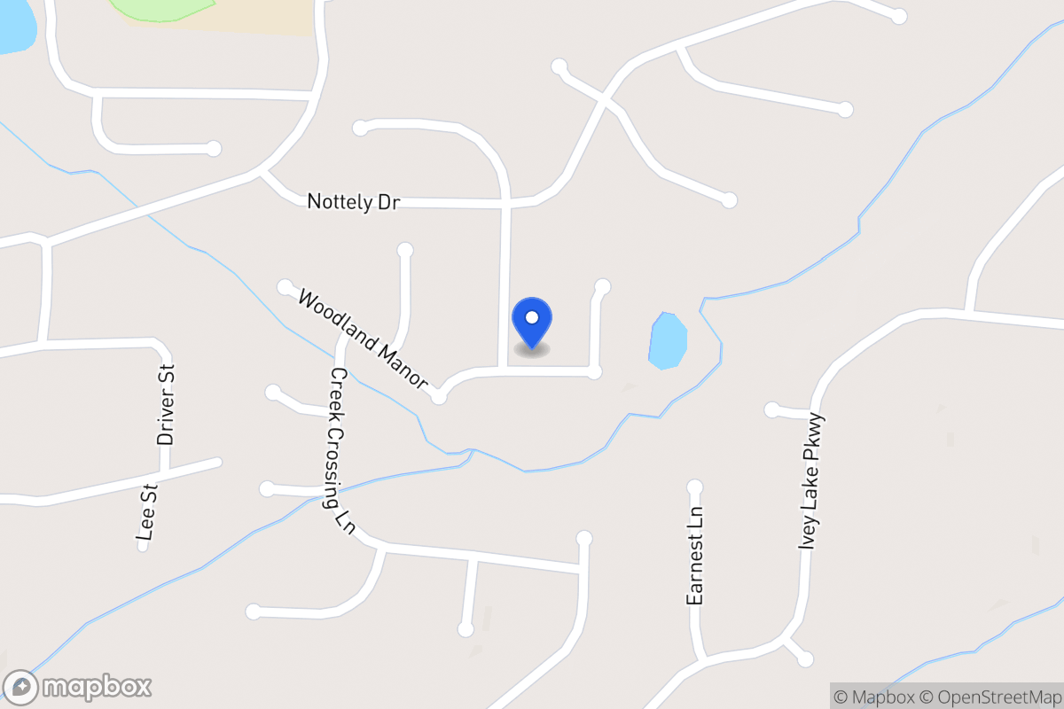 Map of 534 Lanier Way