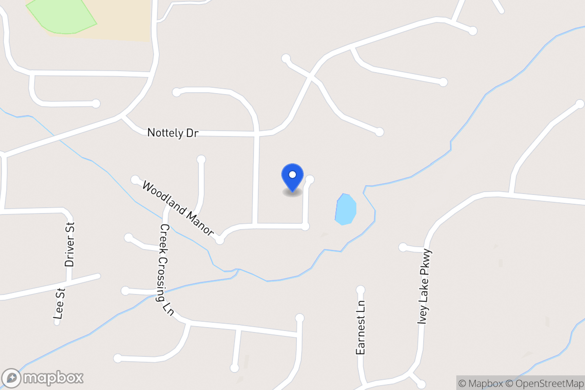 Map of 657 Blackshear Trl