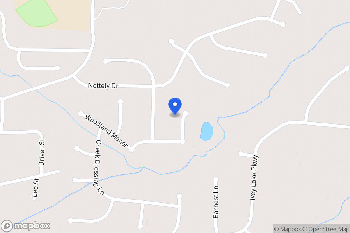 Map of 659 Blackshear Trl