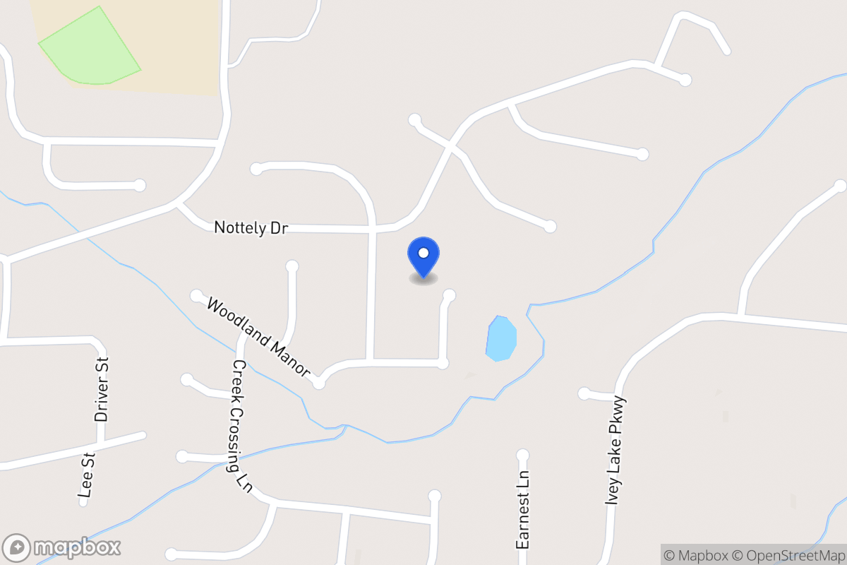Map of 661 Blackshear Trl