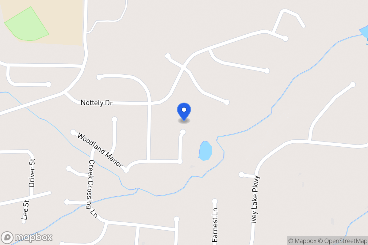 Map of 663 Blackshear Trl