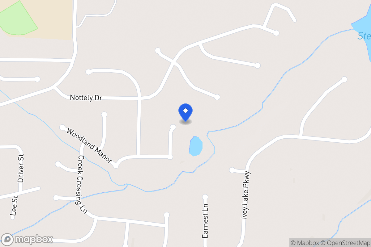 Map of 664 Blackshear Trl