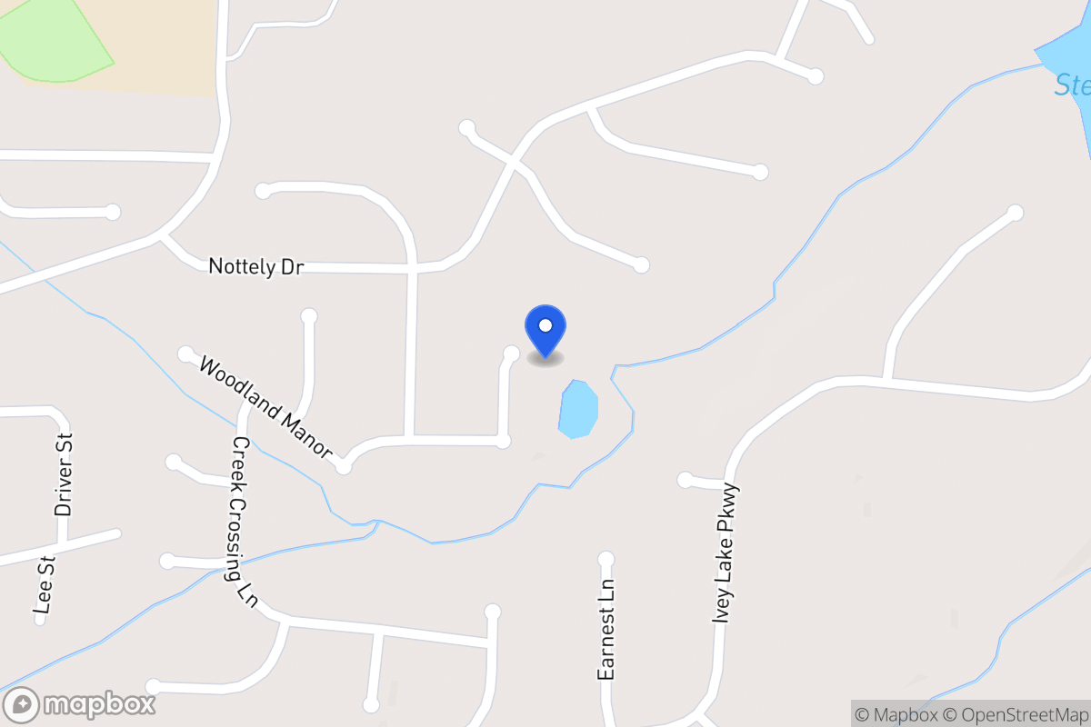 Map of 662 Blackshear Trl