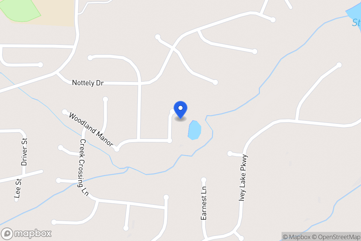 Map of 660 Blackshear Trl