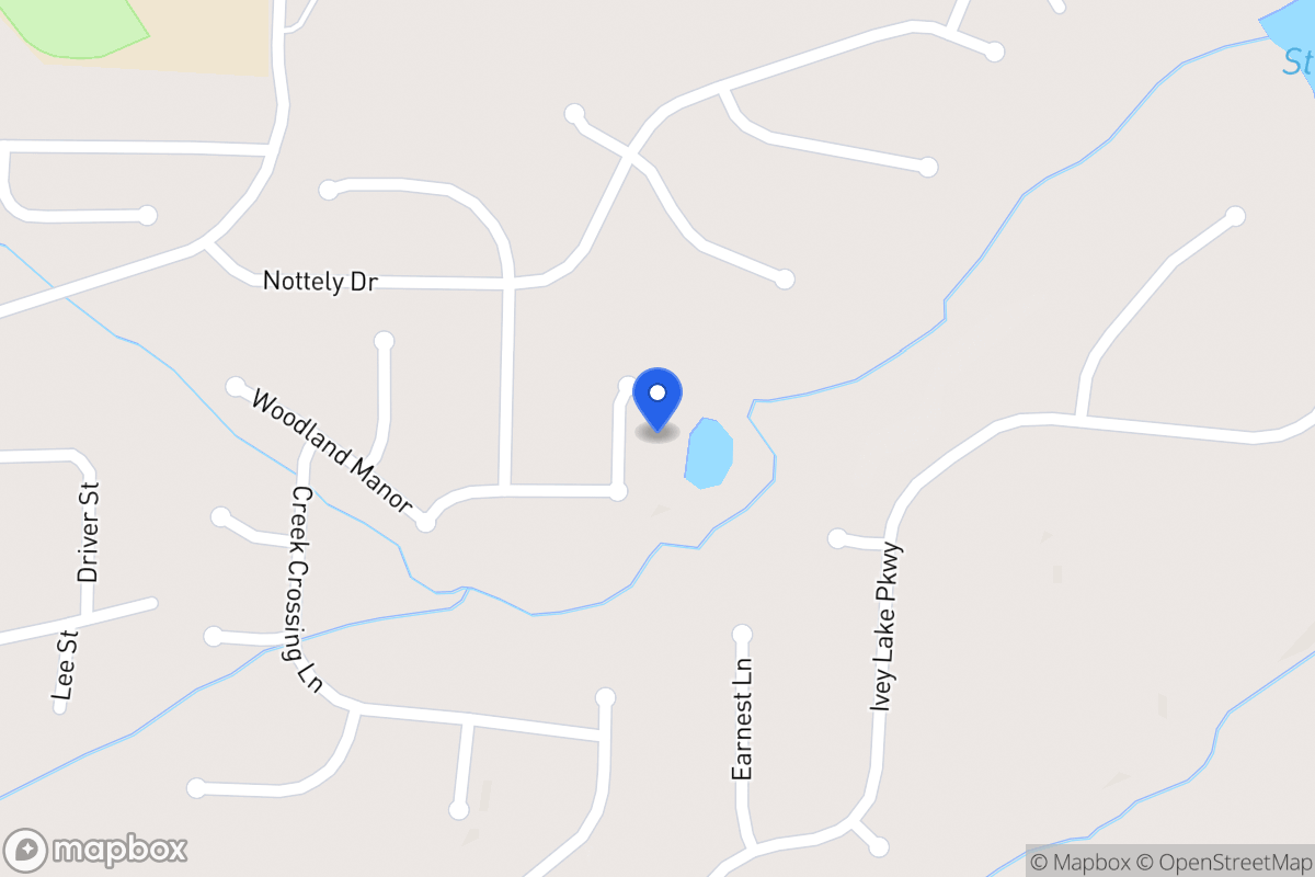Map of 658 Blackshear Trl