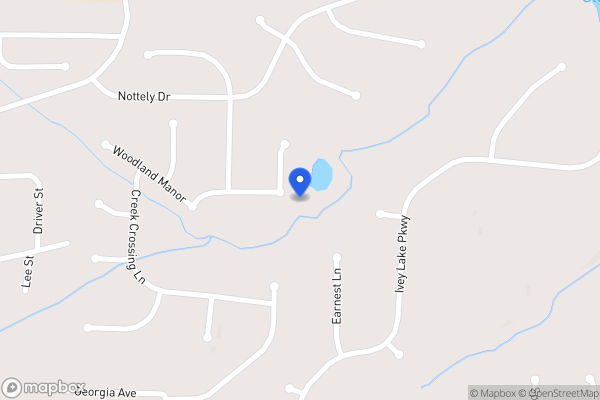 Map of 652 Blackshear Trl