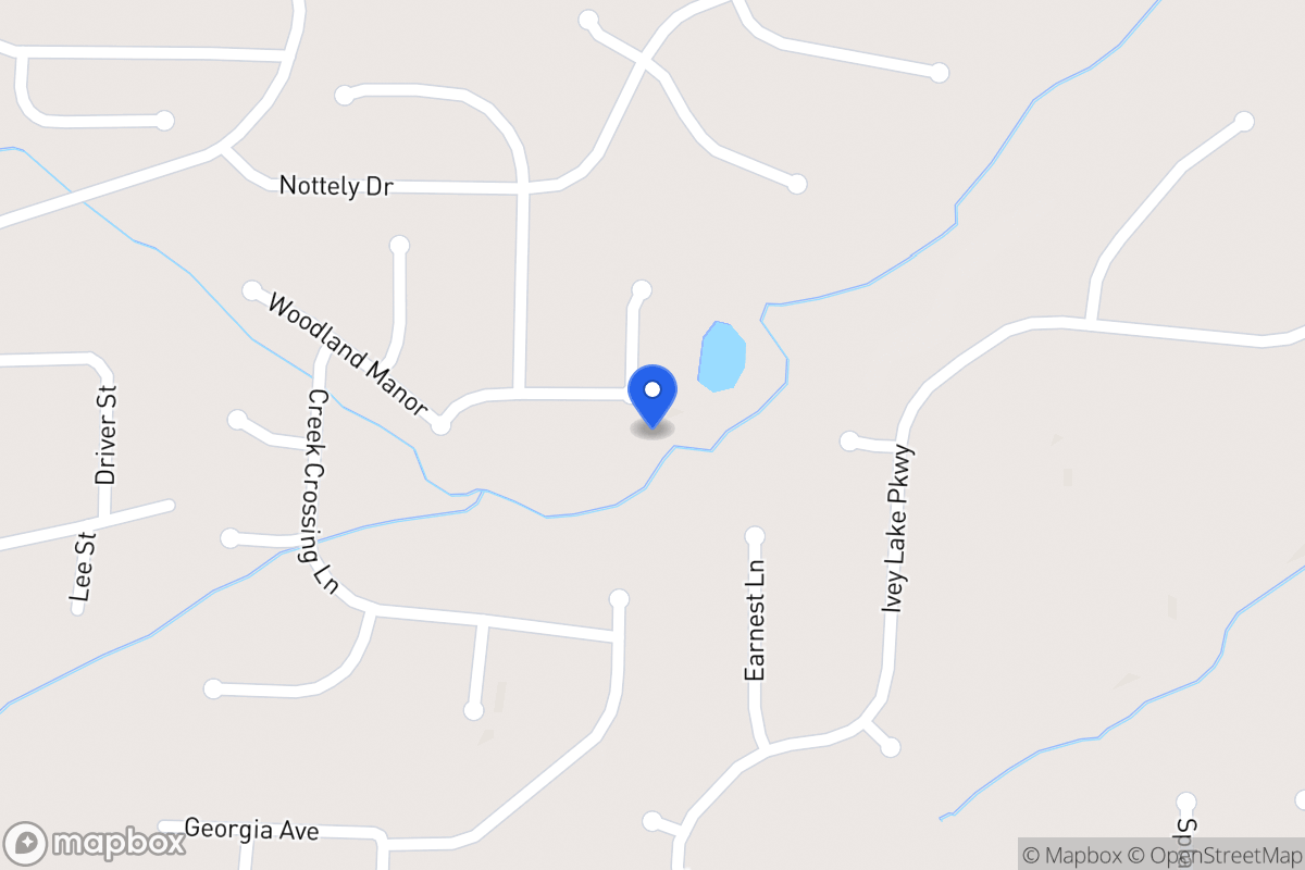 Map of 650 Blackshear Trl