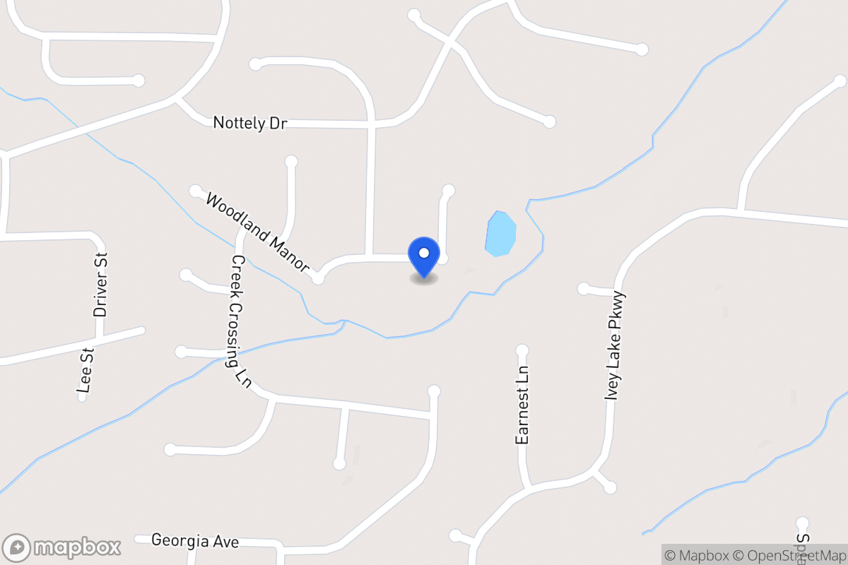 Map of 646 Blackshear Trl