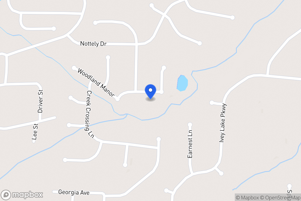 Map of 644 Blackshear Trl
