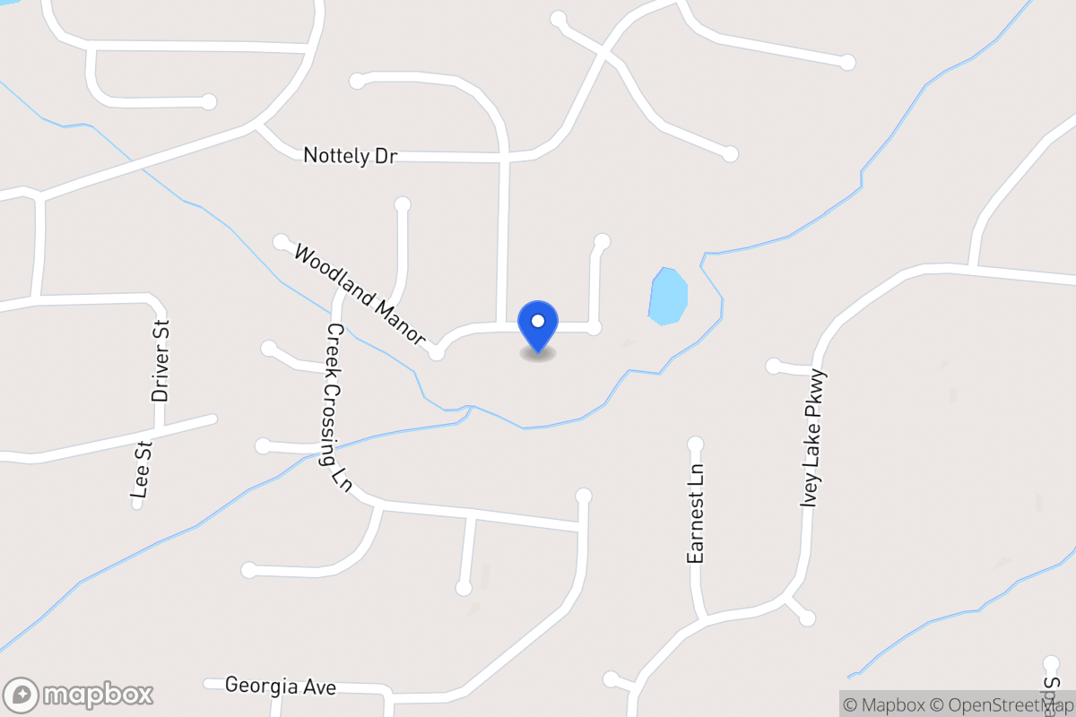 Map of 642 Blackshear Trl