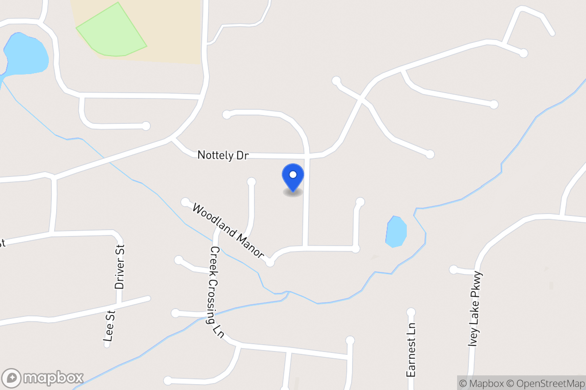 Map of 525 Lanier Way