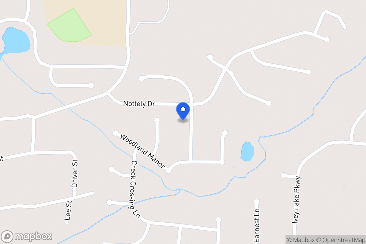 Map of 523 Lanier Way