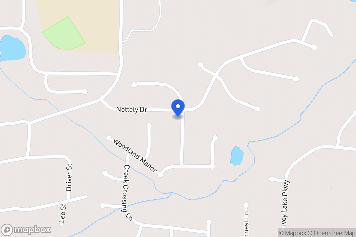 Map of 429 Nottely Dr