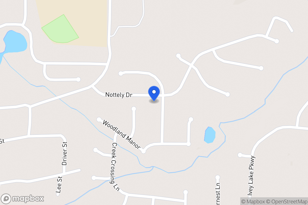 Map of 427 Nottely Dr