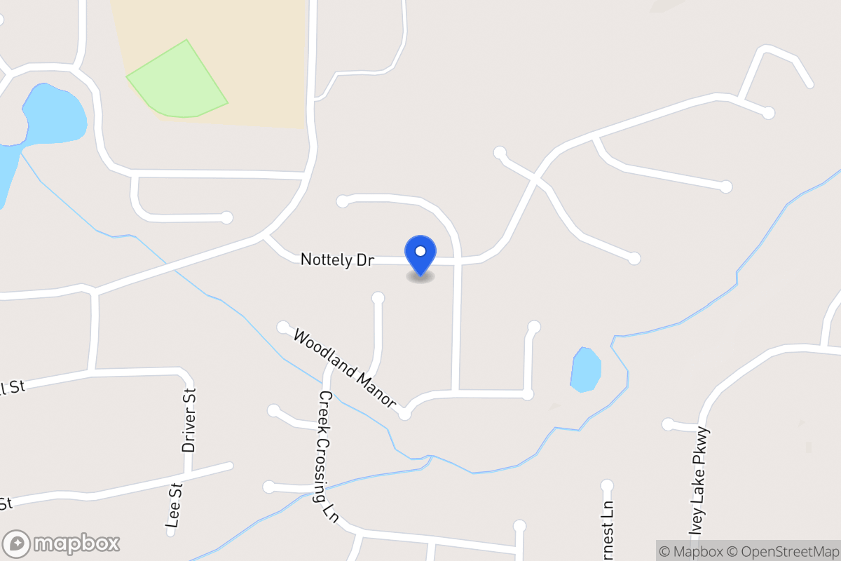 Map of 425 Nottely Dr