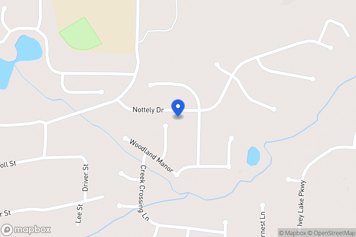 Map of 423 Nottely Dr