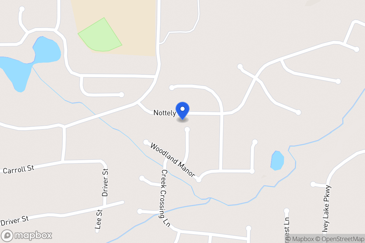 Map of 417 Nottely Dr