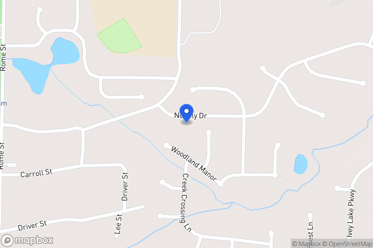 Map of 411 Nottely Dr
