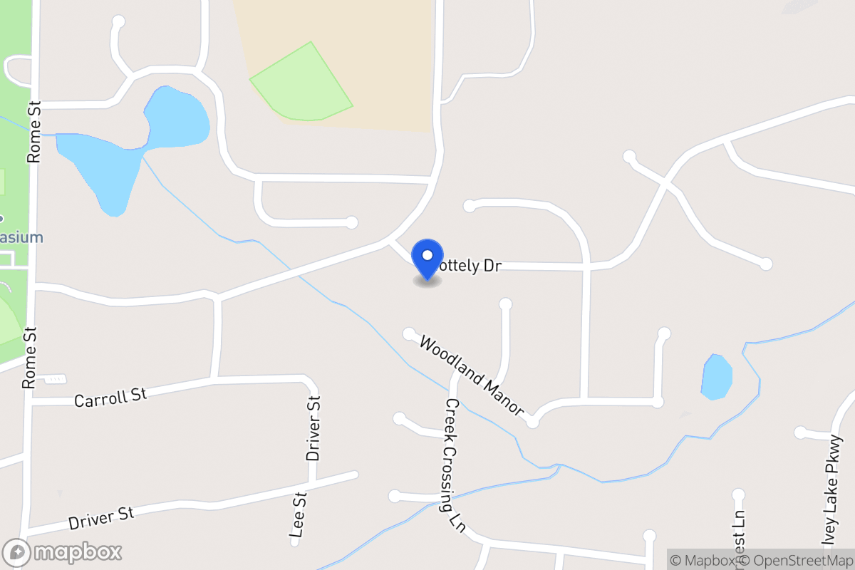 Map of 407 Nottely Dr