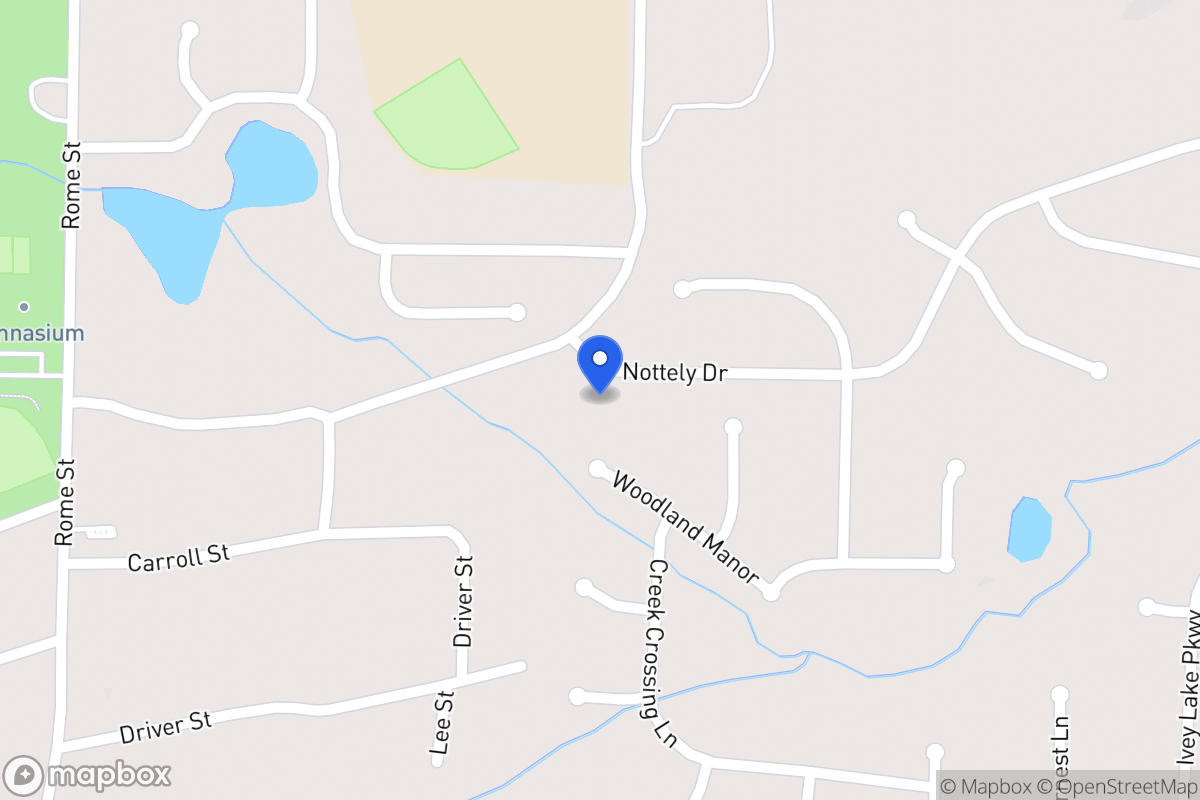 Map of 405 Nottely Dr