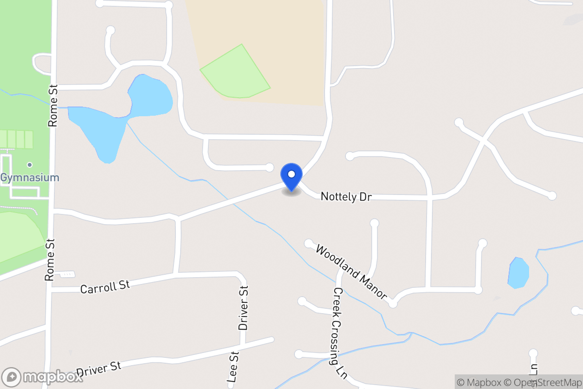Map of 401 Nottely Dr
