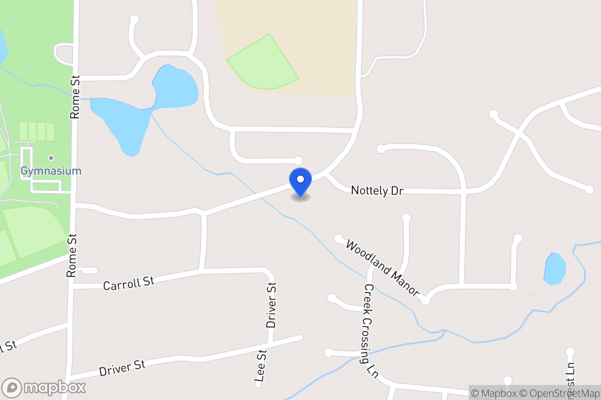 Map of 641 Simmons Dr