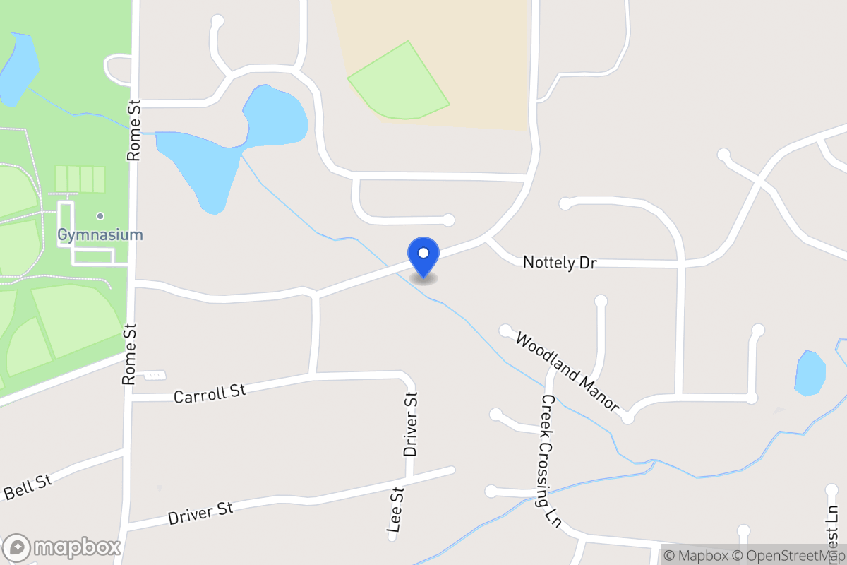 Map of 637 Simmons Dr