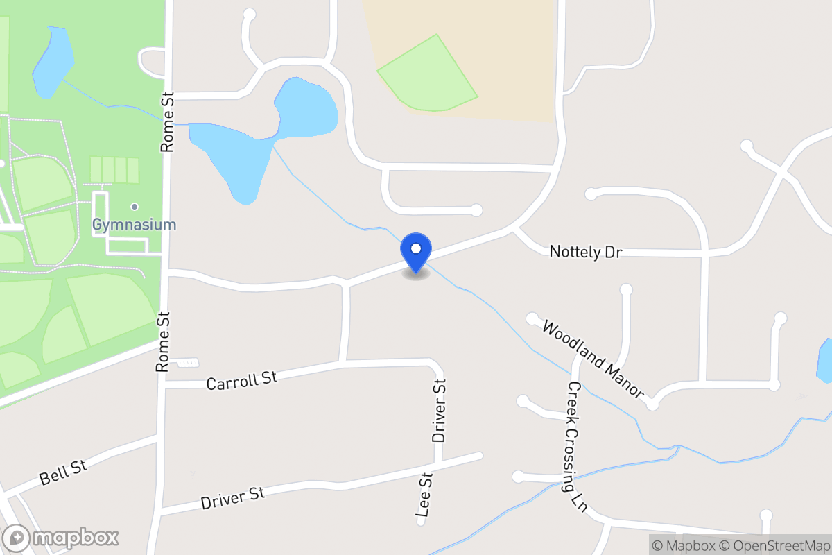 Map of Simmons Dr
