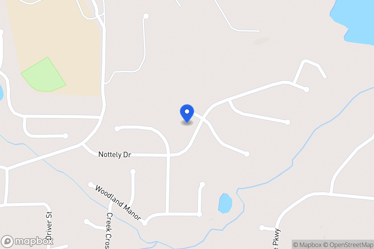 Map of 725 Sinclair Lane