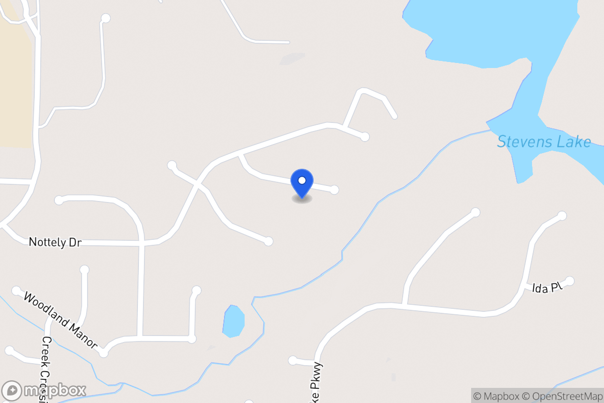 Map of 747 Burton Cir